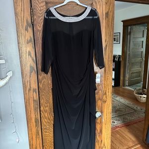 Alex Evenings long black gown